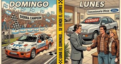 La historia detrás del «Auto que gana el domingo, se vende el lunes»